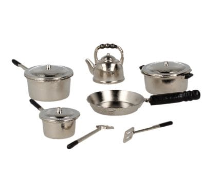 Tc1420 - Silver-plated cookware set