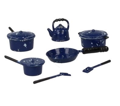 Tc1659 - Blue cookware set