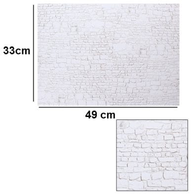 Tw3029 - Papel piedra blanca
