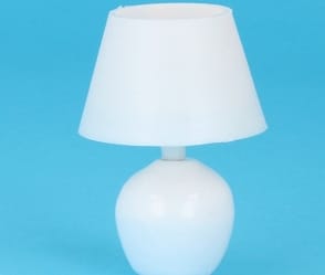 Lp0018 - Lámpara de mesa blanca