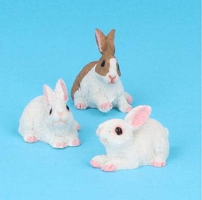 Tc0923 - Set of three rabbits