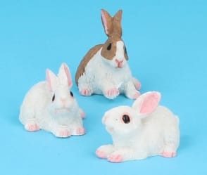 Tc0923 - Set de tres conejos