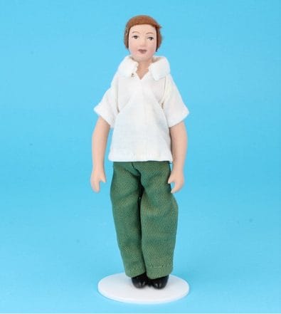 Hb0082 - Man with green trousers