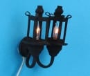 Lp0020 - Black outside wall lamp