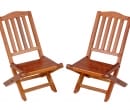  Deux chaises de jardin