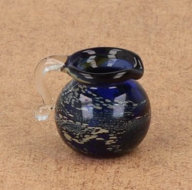 Tc0332 - Blue decorative jug