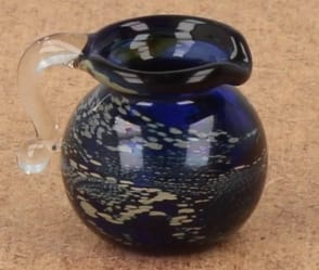 Tc0332 - Blue decorative jug