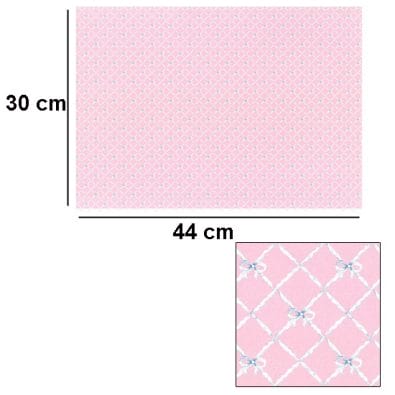 Em4439 - Carta da parati rosa