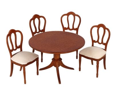 Cj0066 - Table with four chairs