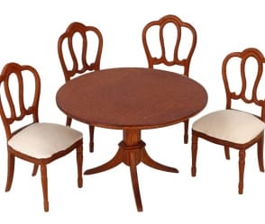 Cj0066 - Table with four chairs