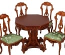 Cj0111 - Table with 4 chairs