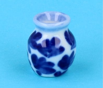 Cw6710 - Vase à fleurs bleues