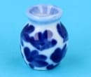 Cw6710 - Vase à fleurs bleues