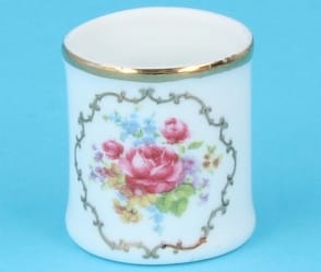 Re54810 - Porcelain wastebasket