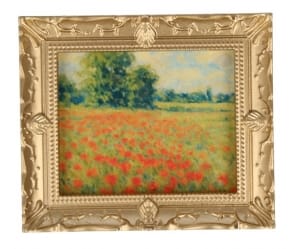 Tc0029 - Bild mit Mohnblumenfeld