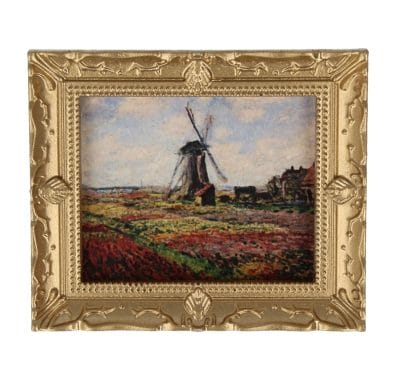 Tc0029 - Tableau champ de tulipes