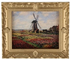 Tc0029 - Tableau champ de tulipes