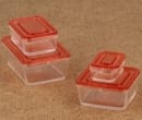  Jeu de 4 boîtes à lunch