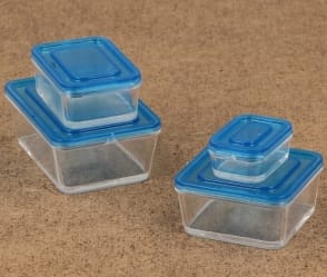 Tc2133 - Set of 4 lunch boxes