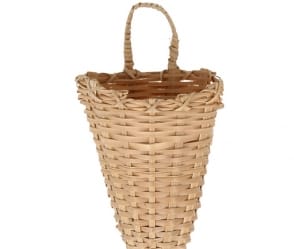 Tc1604 - Pot de fleurs en osier 