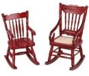 Deux fauteuils à bascule