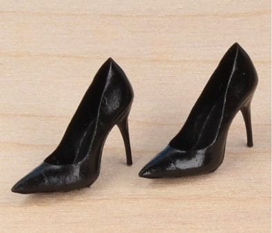 Tc0162 - Black shoes for lady
