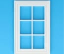  Ventana básica blanca
