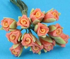 Fw2027 - Fleurs de couleur orange