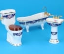 Royal Blue Badezimmer Set