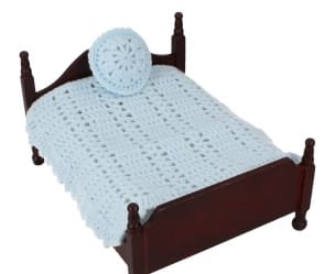 Sb1004 - Couvre lit au crochet