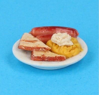 Tc2236 - Plato con sándwich y salchichas