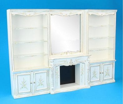 Mb0453 - Bar cabinet with fireplace surround