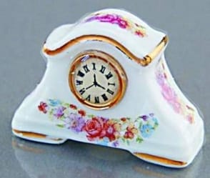 Re14645 - Reloj de porcelana
