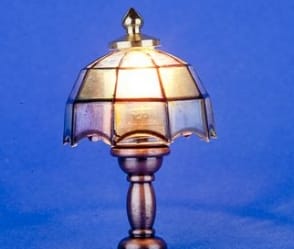 Lp0002 - Lámpara tiffany de mesa