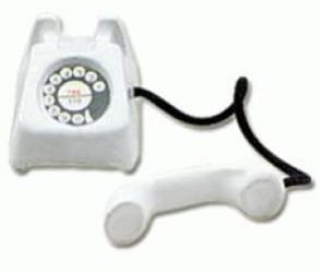 Tc1418 - Teléfono blanco