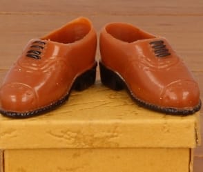 Tc1872 - Zapatos marrones de hombre