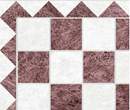 Br1018 - Brown and white plaid paper