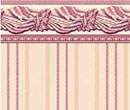 Br1023 - Papier à frise rose 