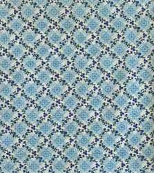 TL1332 - Decorated blue fabric 