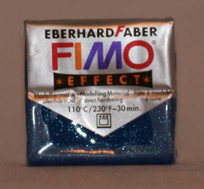 Fm0302 - Fimo Effect Azul glitter