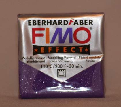 Fm0602 - Fimo Effect Morado glitter