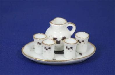 Dh2009 - Coffee set with cows