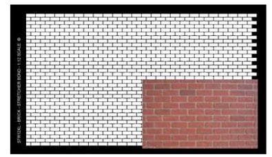 Cp1001 - XXL Brick template
