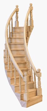 Ou7251 - Escalera curva derecha