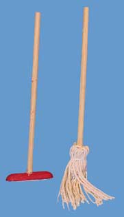 Tc0647 - Mop and broom