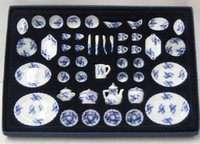 Vg29826 - 50 blue dishes
