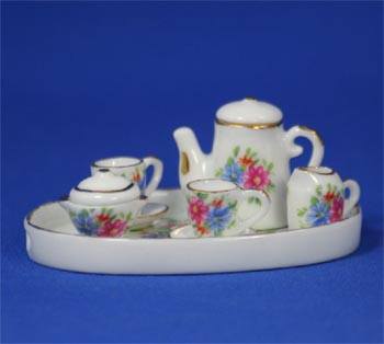 Dh2013 - Coffee set with flowers