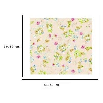 Jh75 - Pink wallpaper with flowers