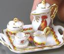 Re16225 - Coffee set with hen