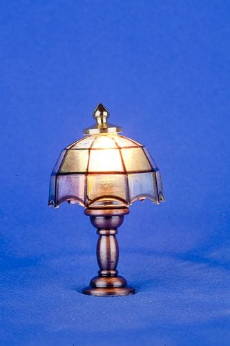 Lp0002 - Lámpara tiffany de mesa